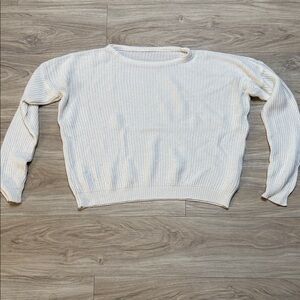 Brandy Melville Knit Crewneck Sweater (O/S)